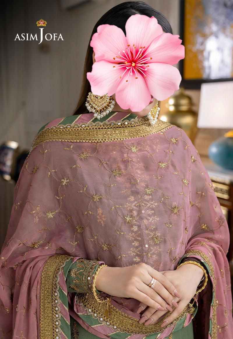 3pc Unstitched Fully Heavy Embroidered Suit
