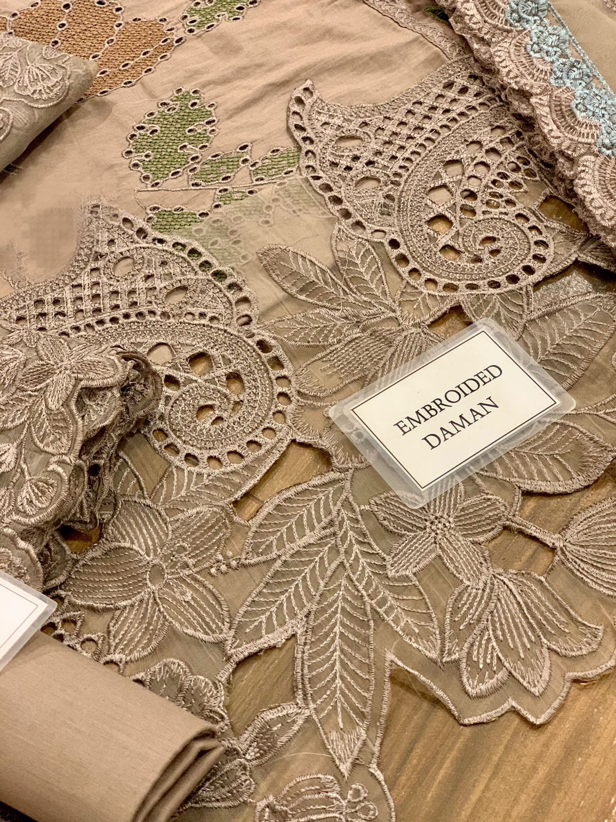3pc Unstitched Fully Heavy Embroidered Lawn Suit