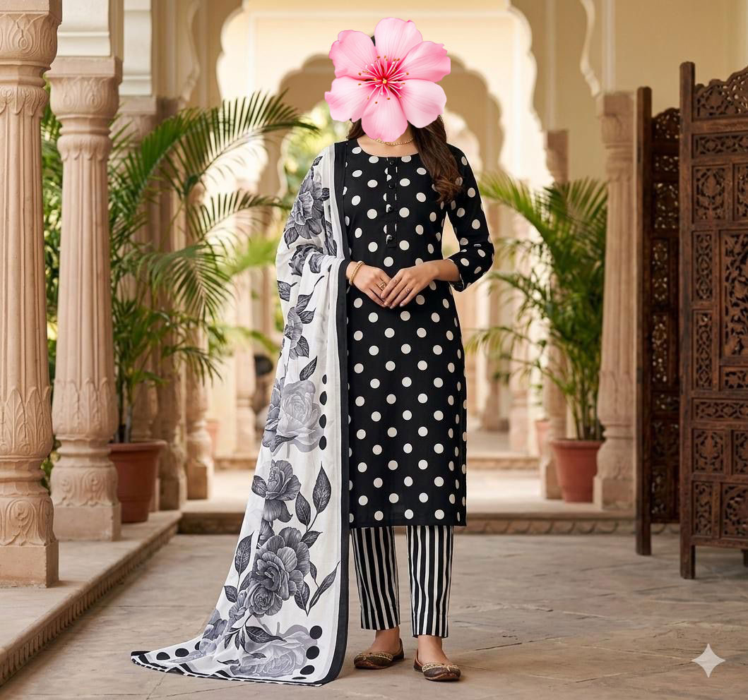 3pc Unstitched Premium Printed Lawn Suit