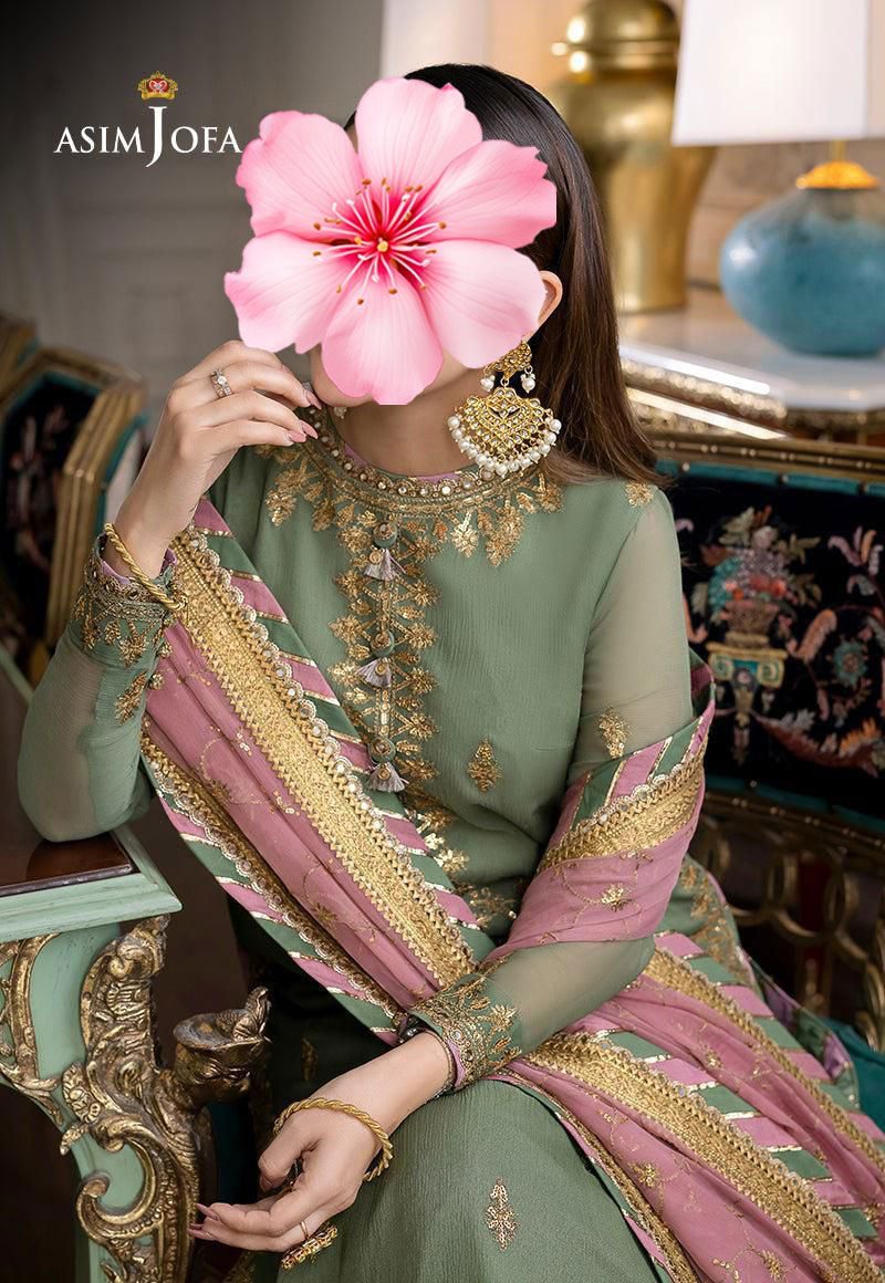 3pc Unstitched Fully Heavy Embroidered Suit
