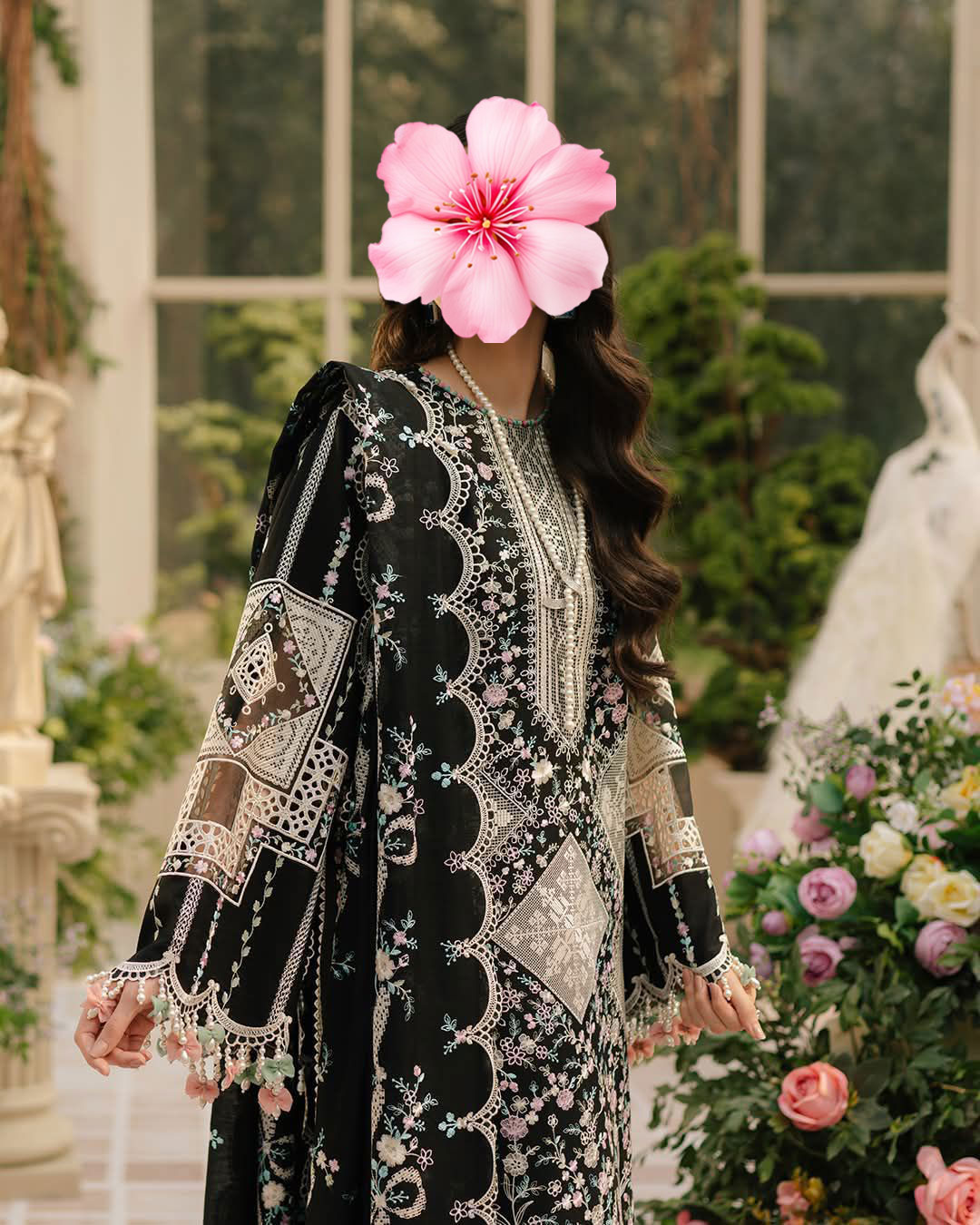3pc Unstitched Fully Heavy Embroidered Lawn Suit