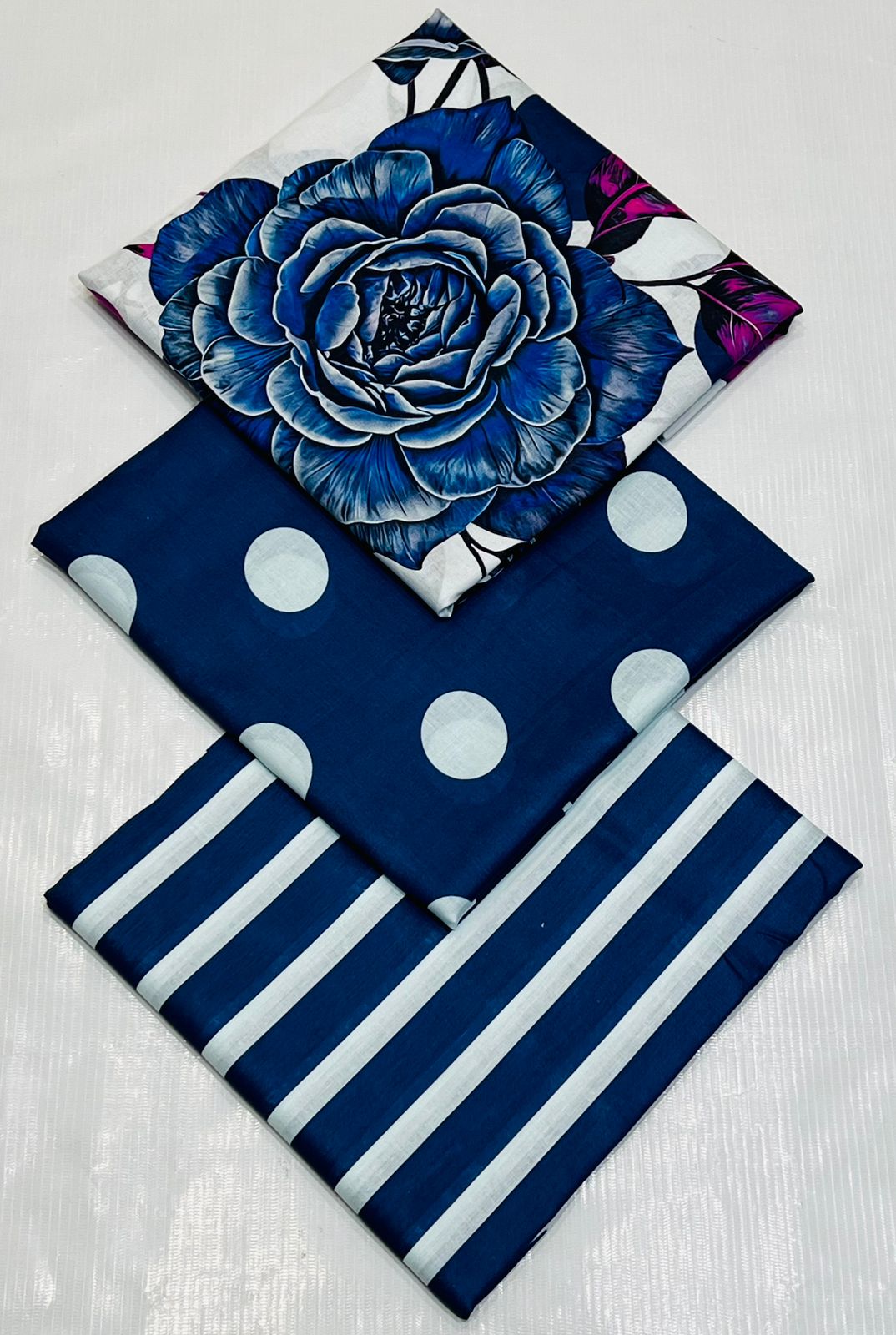 3pc Unstitched Premium Printed Lawn Suit