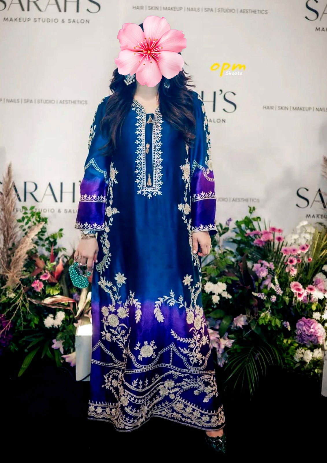 3pc Unstitched Embroidered Printed Lawn Suit